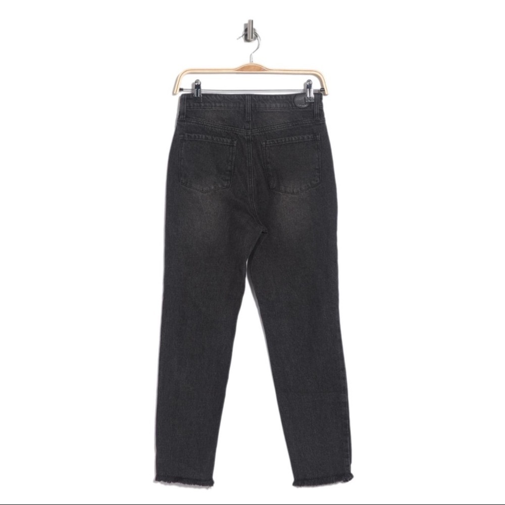 PTCL Nordstrom Button Front Vintage High Rise Jeans Black - Picture 2 of 3
